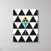 Toile FEU - Les quatre éléments (Recto)