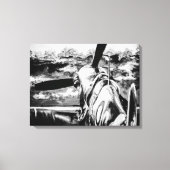 Toile Feu Spitfire À L'Aube (Recto)