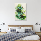 Toile feuil vert populaire (Insitu(Chambre))