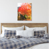 Toile Feuillage d'automne dans Oak Bluffs - Vignoble de  (Insitu(Chambre))