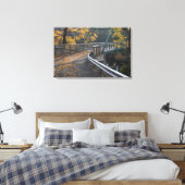 Toile Feuillage d'automne et pont au-dessus des Millers (Insitu(Chambre))