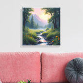 Toile Feuillage de Mountains Creek (Insitu(Salon))