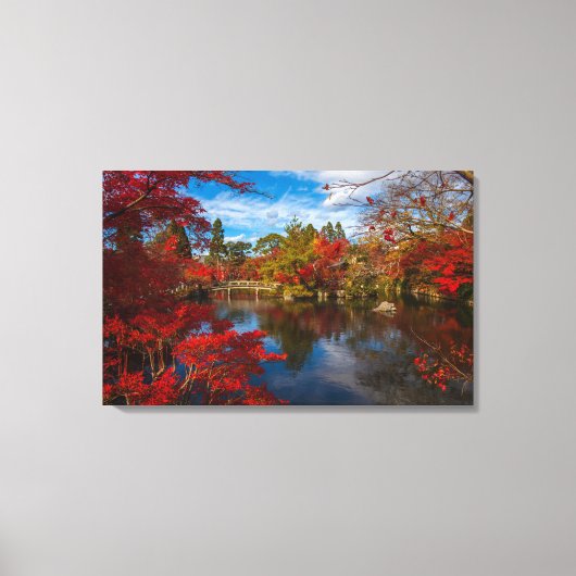 Toile Feuillage japonais (Recto)