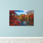 Toile Feuillage japonais (Insitu (Plancher de Bois))