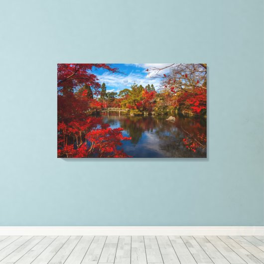 Toile Feuillage japonais (Insitu (Plancher de Bois))