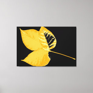 Toile Feuille d'automne