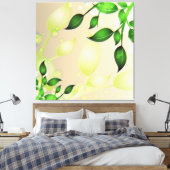 Toile Feuille de jardin fraîche (Insitu(Chambre))