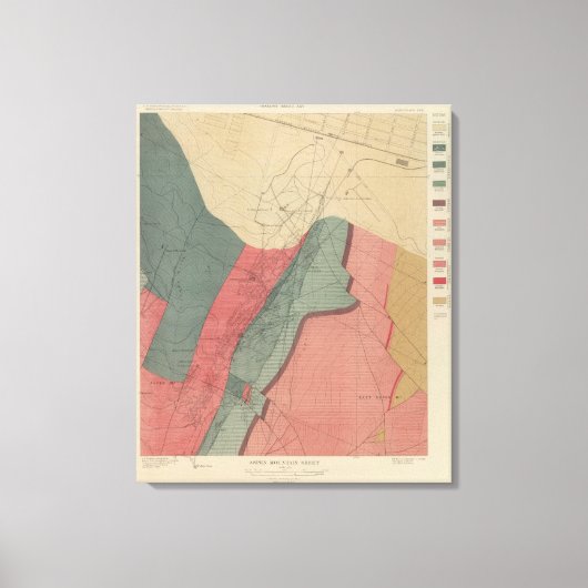 Toile Feuille de montagne Aspen (Recto)