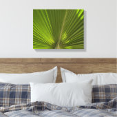 Toile Feuille de palmier tropical vert (Insitu(Chambre))