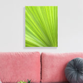 Toile Feuille de palmier vert tropical (Insitu(Salon))