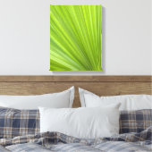 Toile Feuille de palmier vert tropical (Insitu(Chambre))