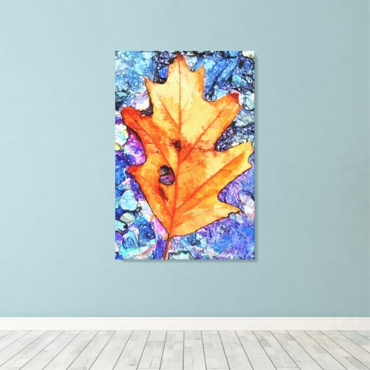 TOILE FEUILLE DE TOMBÉE (Insitu (Plancher de Bois))