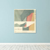 Toile Feuille du district minier de Lenado (Insitu (Plancher de Bois))