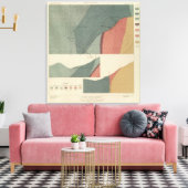 Toile Feuille du district minier de Lenado (Insitu(Salon))