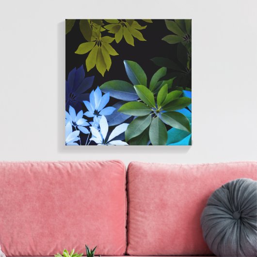 Toile feuille enrobée (Insitu(Salon))