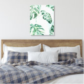 Toile Feuille fractionnée de palme tropicale (Insitu(Chambre))