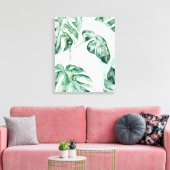 Toile Feuille fractionnée de palme tropicale (Insitu(Salon))