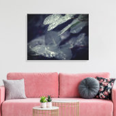 Toile Feuille pluvieux (Insitu(Salon))