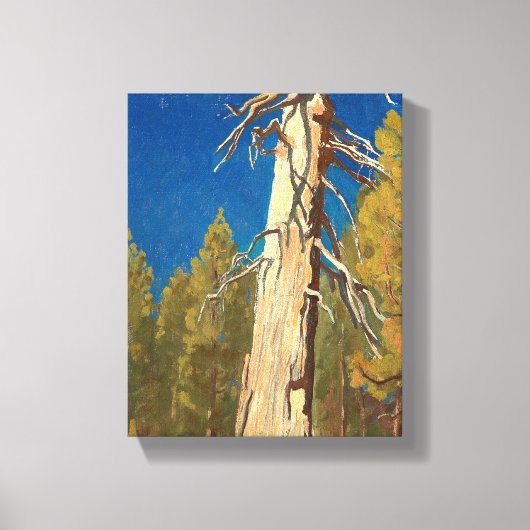 Toile Feuille tombée par Maynard Dixon (Recto)