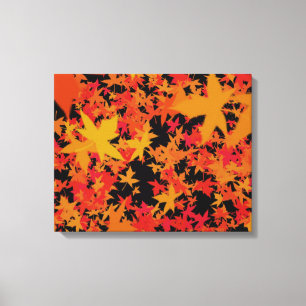 Toile Feuilles