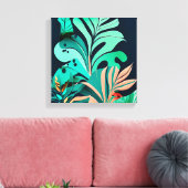 Toile feuilles (Insitu(Salon))