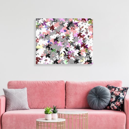 TOILE FEUILLES ARBRES (Insitu(Salon))