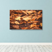 Toile Feuilles d'automne (Insitu (Plancher de Bois))