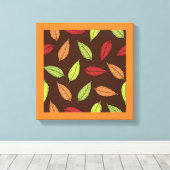 TOILE FEUILLES D'AUTOMNE (Insitu (Plancher de Bois))