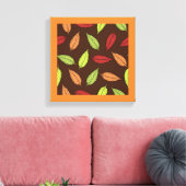 TOILE FEUILLES D'AUTOMNE (Insitu(Salon))