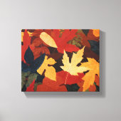 Toile Feuilles d'automne (Recto)