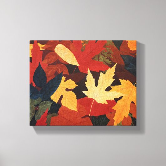 Toile Feuilles d'automne (Recto)