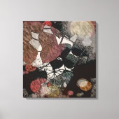 Toile Feuilles d'automne Art Moderne (Recto)