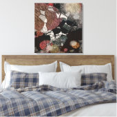 Toile Feuilles d'automne Art Moderne (Insitu(Chambre))