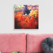 Toile Feuilles d'automne changeant de couleur (Insitu(Salon))