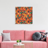 Toile Feuilles d'automne colorées (Insitu(Salon))