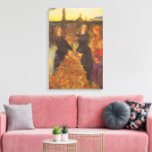 Toile Feuilles d'automne de Sir John Everett Millais (Insitu(Salon))