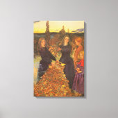 Toile Feuilles d'automne de Sir John Everett Millais (Recto)