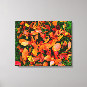 Toile Feuilles d'automne - Tableaux