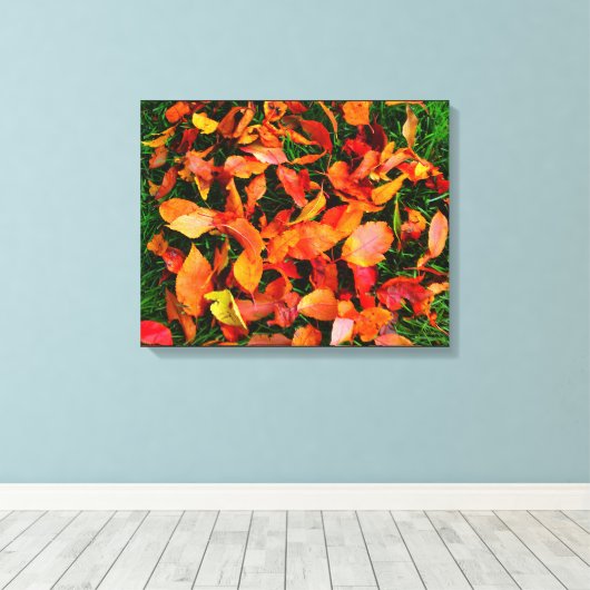 Toile Feuilles d'automne - Tableaux (Insitu (Plancher de Bois))