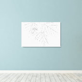 Toile Feuilles de Basswood (Insitu (Plancher de Bois))