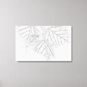 Toile Feuilles de Basswood