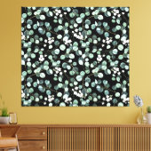Toile Feuilles de l'Eucalyptus : Motif de fleurs blanche (Insitu(Salon))