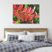 Toile Feuilles De Sumac À L'Automne (Insitu(Chambre))