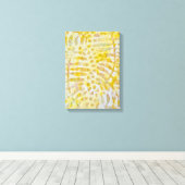 Toile Feuilles dorés Gelli (Insitu (Plancher de Bois))