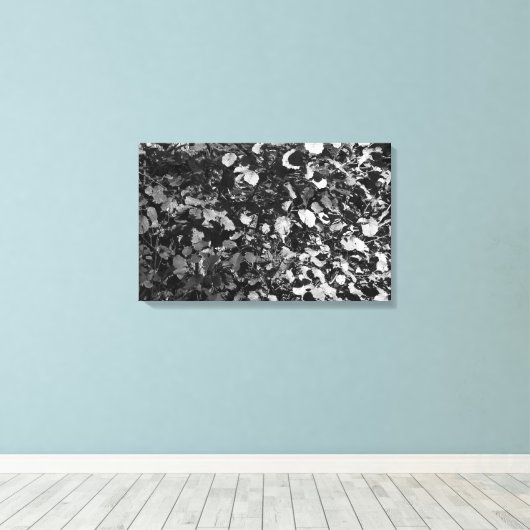 Toile Feuilles éclairés (Insitu (Plancher de Bois))