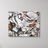 TOILE FEUILLES HIVER (Recto)