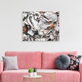 TOILE FEUILLES HIVER (Insitu(Salon))