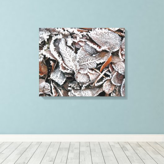 TOILE FEUILLES HIVER (Insitu (Plancher de Bois))