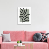 Toile Feuilles minimalistes (Insitu(Salon))