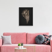Toile Feuilles N° 8 Version Couleur (Insitu(Salon))